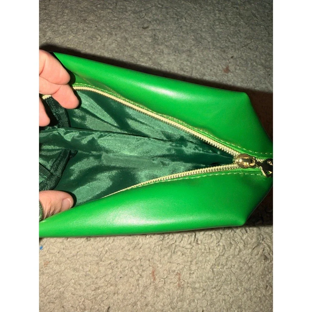 Elf Nutcracker Make Up Bag Green Pouch Cosmetics Case Festive Makeup Revolution